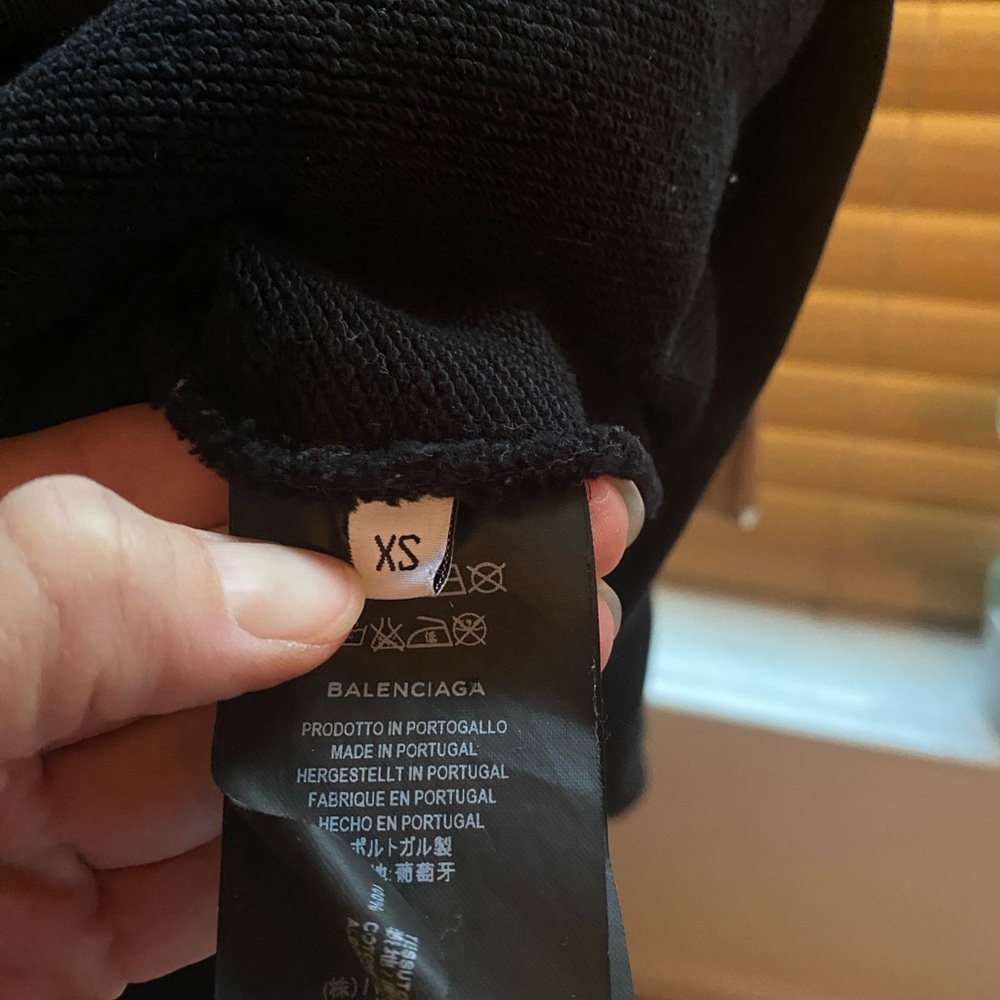 Balenciaga logo hoodie sweatshirt - Picture 4 of 4